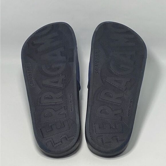 Salvatore Ferragamo Men's Logo Slide Sandals size 10 M - Picture 10 of 11